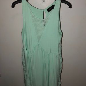 MinkPink Mint Summer Dress with Pockets